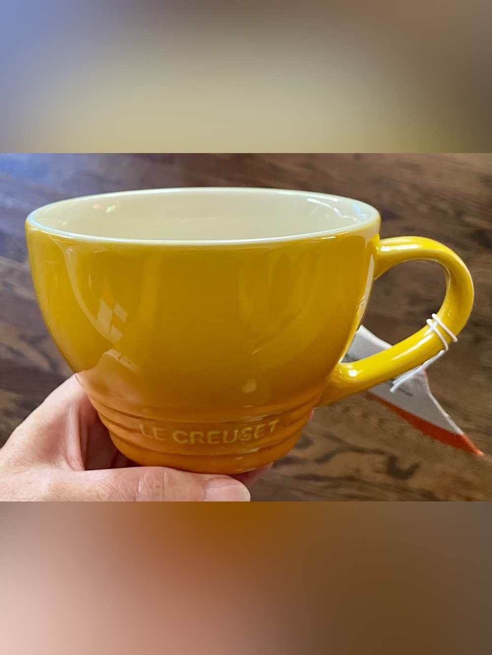 NWT Le Creuset Cappuccino Coffee Mug - NECTAR